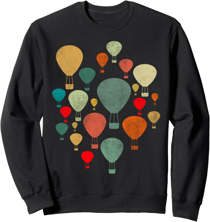 Luft Ballons Luftballon Heissluftballon Heissluftballons Sweatshirt