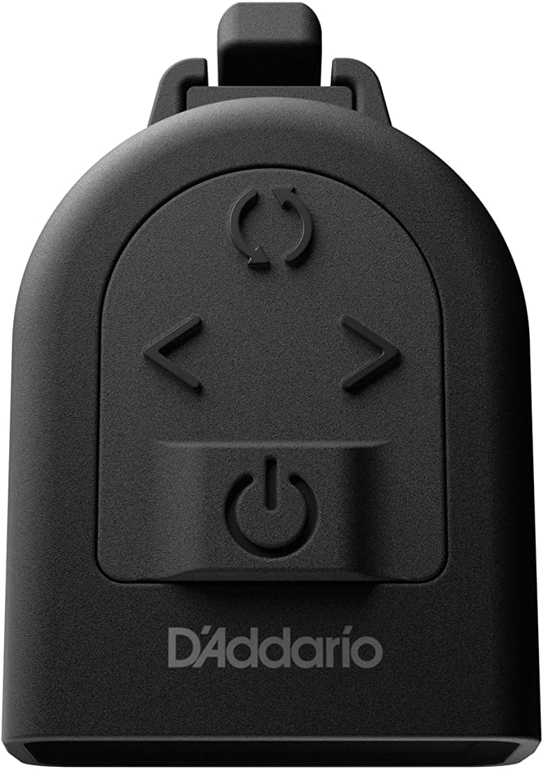 D'Addario Mikro Stimmgerät | Clip-Befestigung für Gitarre | HÖCHSTE QUALITÄT DER BELIEBTESTEN MARKE