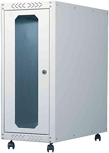 DIGITUS PC-Schrank - IP20 - Abschliessbar - Auf Rollen - Innenabmessungen 583x246x550 mm - Passive B