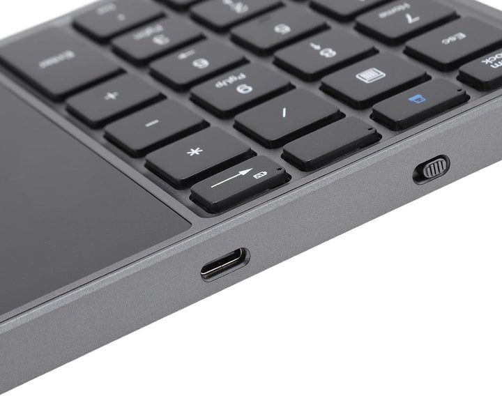 VBESTLIFE Kabellose Zifferntastatur, Bluetooth 4.2 und Kabellose 2,4 G-Dual-Modi-Zifferntastatur mit