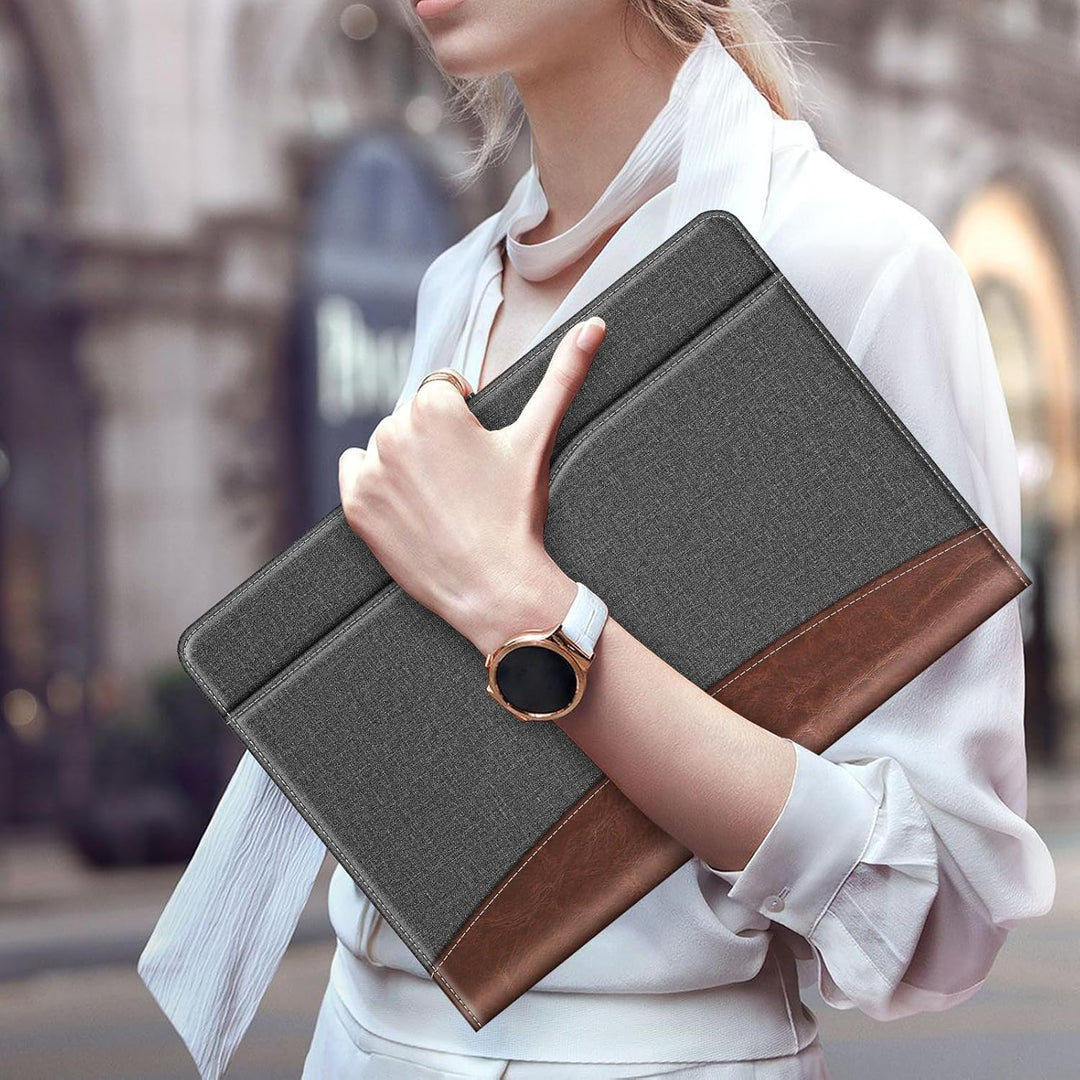Fintie Hülle Kompatibel mit MacBook Air 13.6 (2026-2022 M5 M4 M3 M2), MacBook Air 13 (2020-2018 M1)