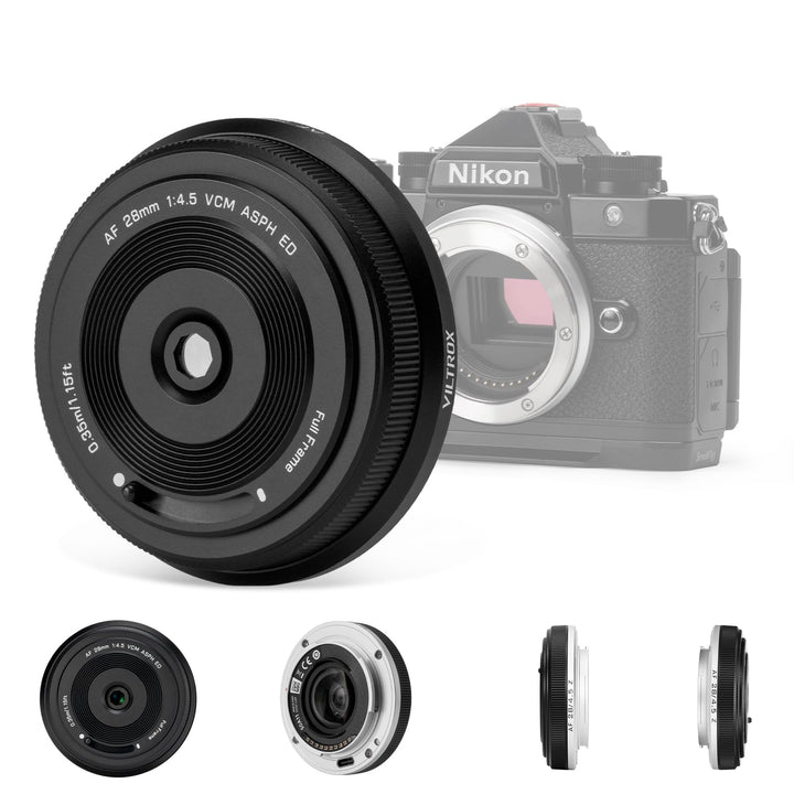 VILTROX 28mm F4.5 Full-Frame STM Autofokus Objektive für Nikon Z Mount Kamera Objektive Camera Lense