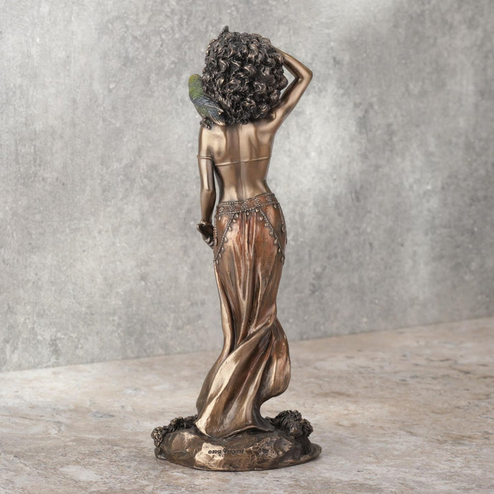 Bronzed Oshun Goddess of Love, Marriage, and Maternity Statue by Things2Die4