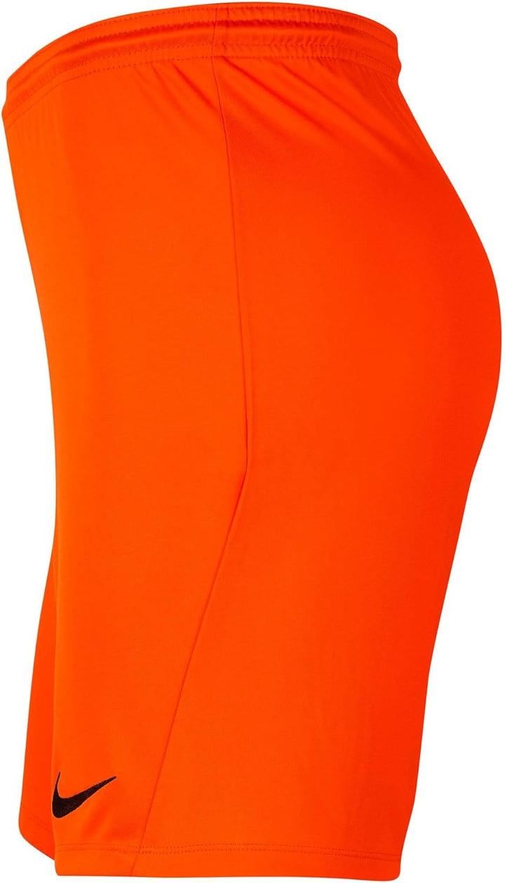 NIKE Men's M Nk Df Park Iii Short Nb K Shorts S Safety Orange/Black, S Safety Orange/Black