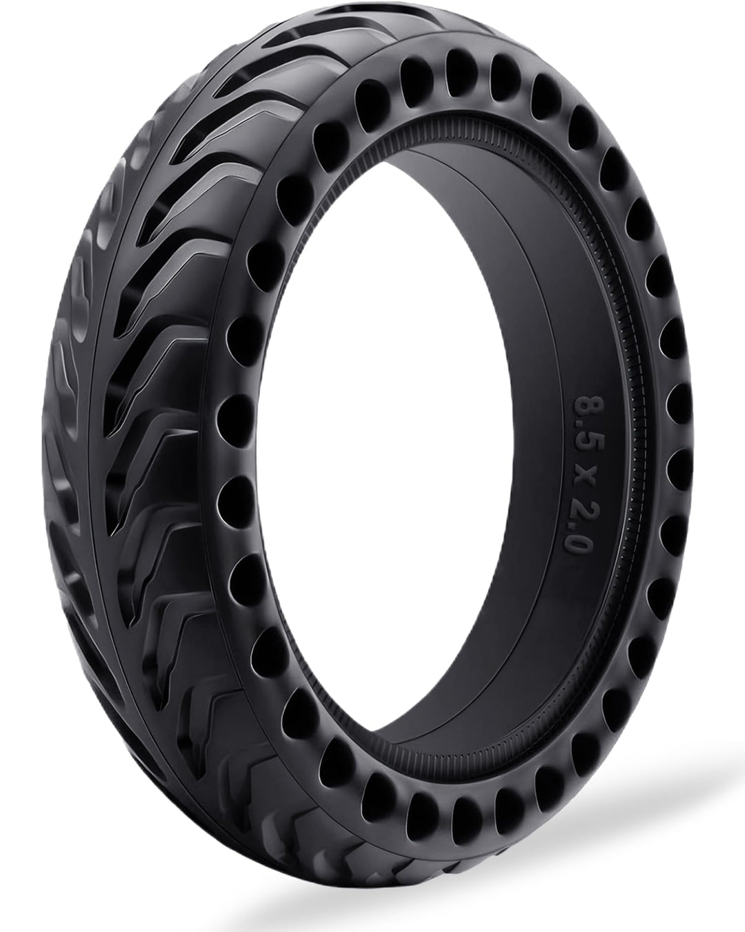 1 Stück E-Scooter Vollgummireifen 50/75-6.1 (8 1/2 x2) Tubeless, Kompatibel mit Soflow SO4/SO3, Xiao