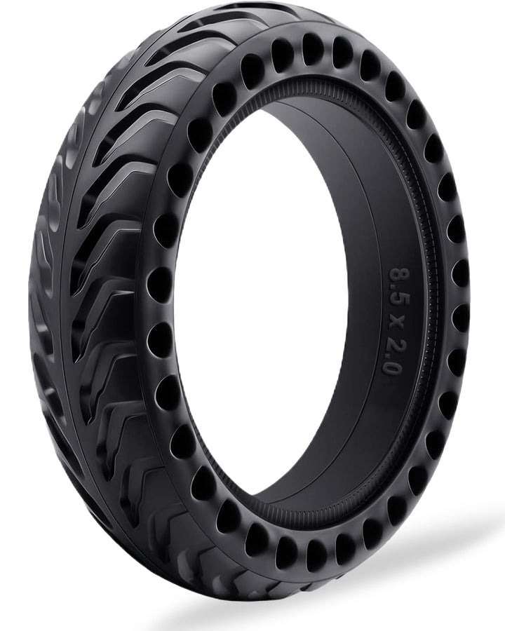 1 Stück E-Scooter Vollgummireifen 50/75-6.1 (8 1/2 x2) Tubeless, Kompatibel mit Soflow SO4/SO3, Xiao