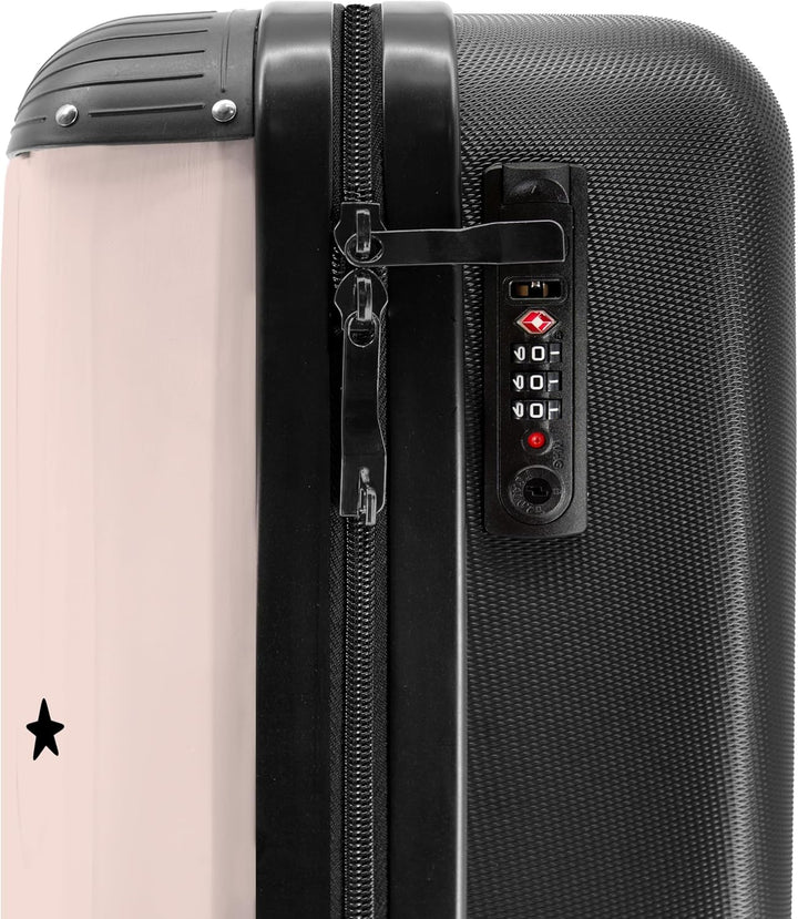 NoBoringSuitcases.com® Kinderkoffer Mädchen - Koffer Kinder - Hartschalenkoffer Einhorn - Reisekoffe