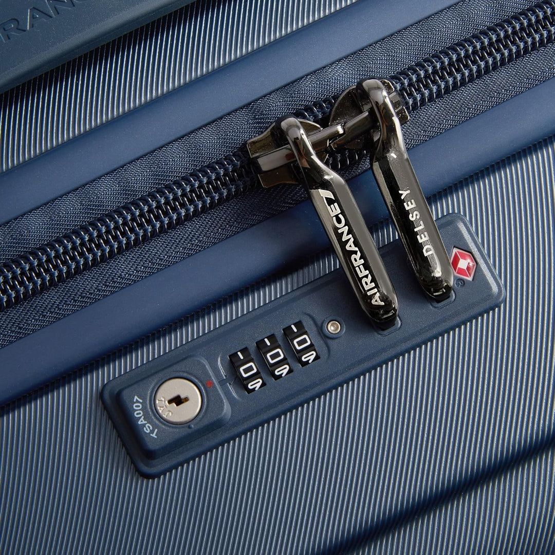 DELSEY Allure 4DR Trolley 66 M Navy Blau, Blau