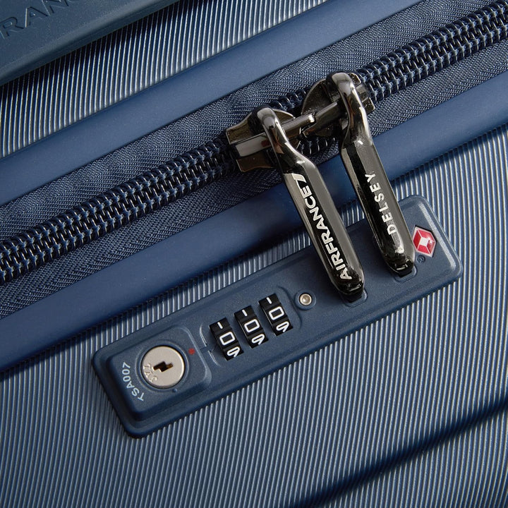 DELSEY Allure 4DR Trolley 66 M Navy Blau, Blau