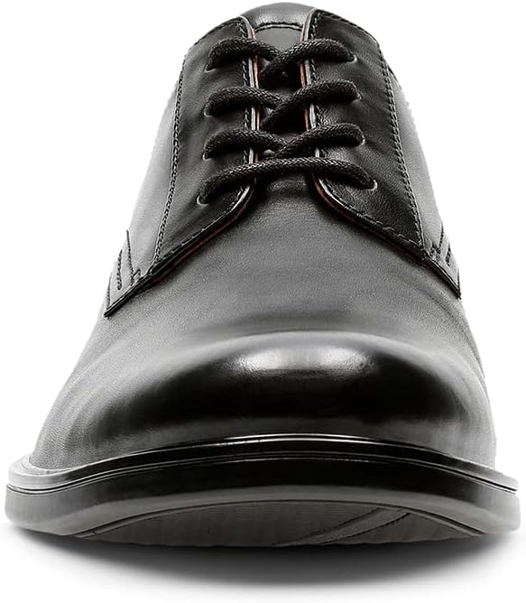 Clarks Herren Un Aldric Lace Derbys 39.5 EU Weit Black Leather, 39.5 EU Weit Black Leather