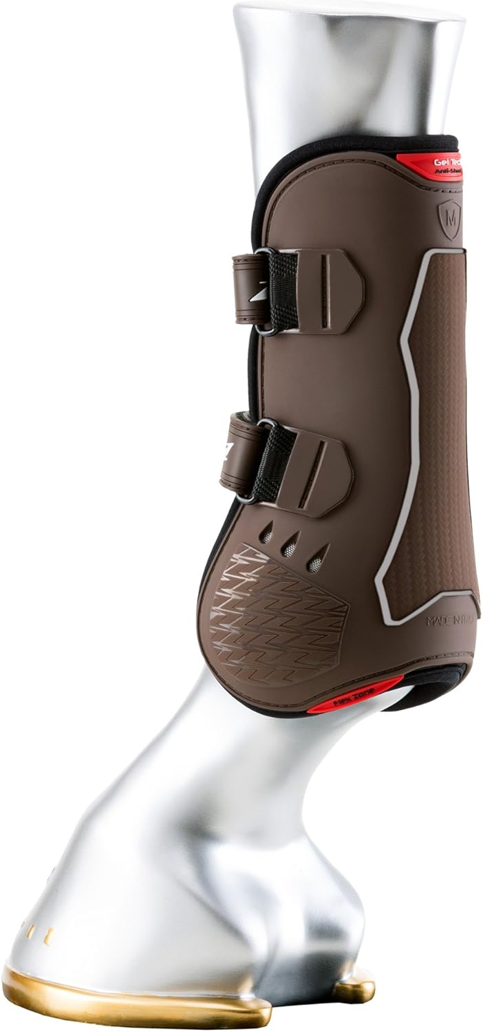 Zandonà Carbon Air Tendon Schutzgamasche für Pferde L Braun, L Braun