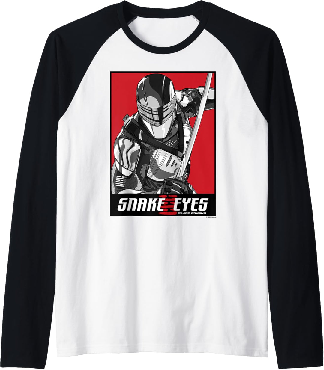 Snake Eyes Minimal Snake Eyes Box Raglan