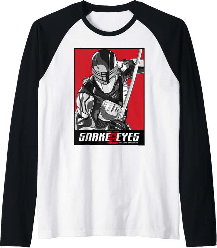 Snake Eyes Minimal Snake Eyes Box Raglan
