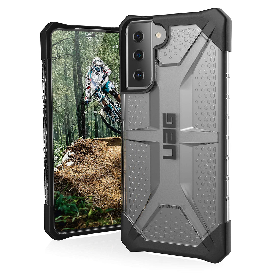 Urban Armor Gear Plasma Schutzhülle Samsung Galaxy S21+ 5G (6,7" Zoll) Hülle (Wireless Charging komp