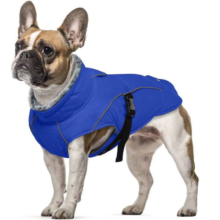 Hundemantel Winter Kleine Hunde, wasserdichte Welpen Warme Jacke Weste Reflektierende Hundejacke Fle