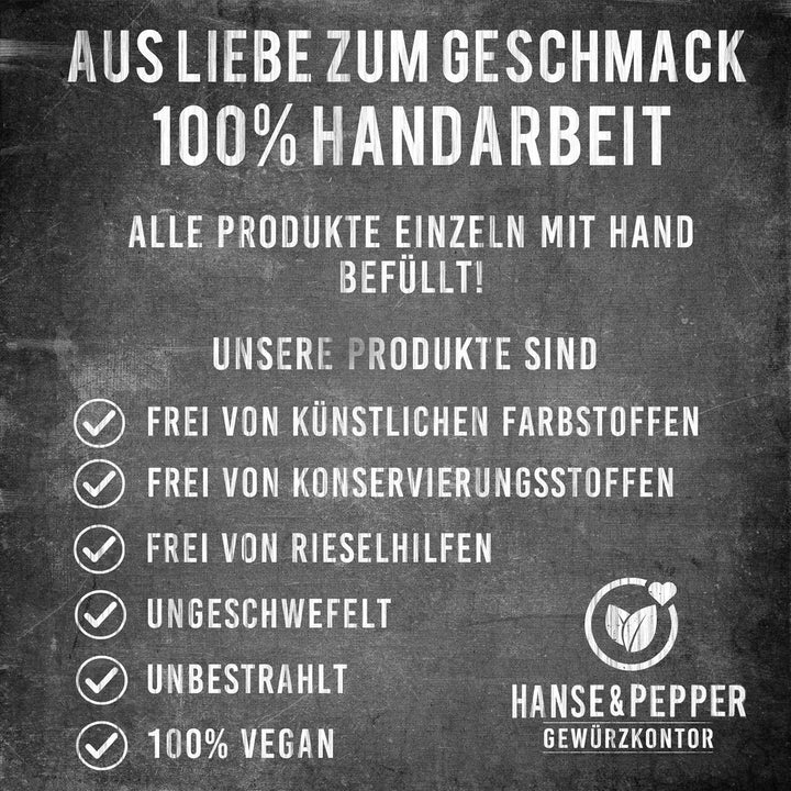 1kg Currypulver Curry Indisch mild Top 1A Aromatisch natürlich vom Hanse&amp;Pepper Gewürzkontor - Gourm