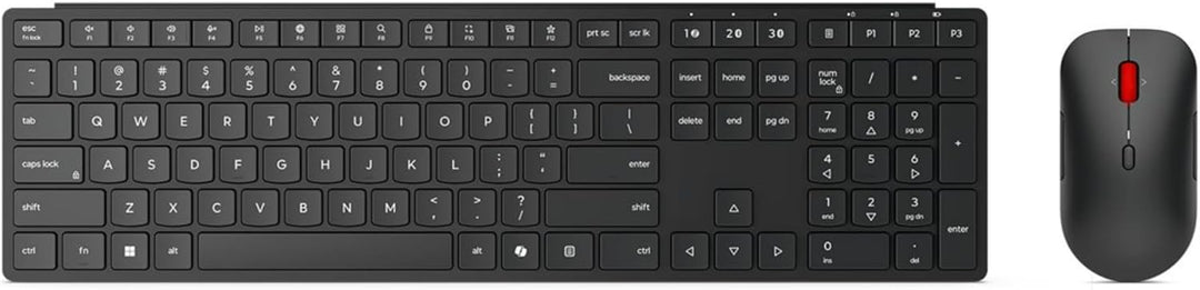 Lenovo Pro Combo 6000 - Tastatur-und-Maus-Set - kabellos - 2.4 GHz, Bluetooth 5.3 - QWERTZ - Deutsch