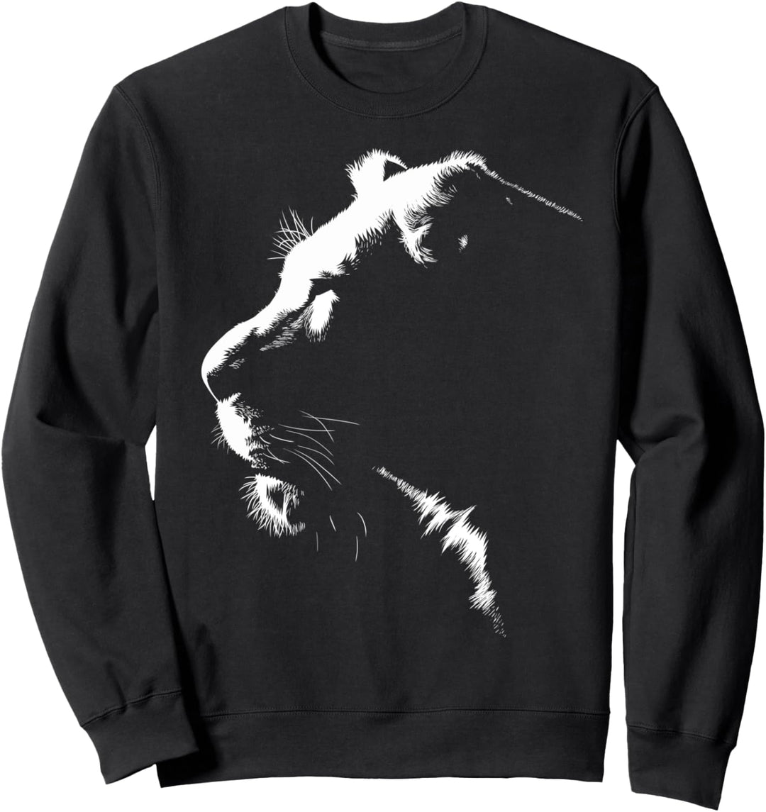 Schönes Katzentier der Löwin Sweatshirt