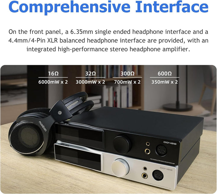 SMSL DO400 Full Balanced DAC Kopfhörer Amp ES9039MSPRO XMOS-XU316 USB MQA DAC Bluetooth 5.1 LDAC USB