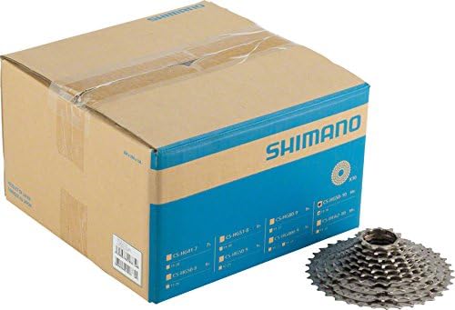 SHIMANO CS-HG50 // 10-Fach Kassette (11-36 Zähne) Schwarz, Schwarz