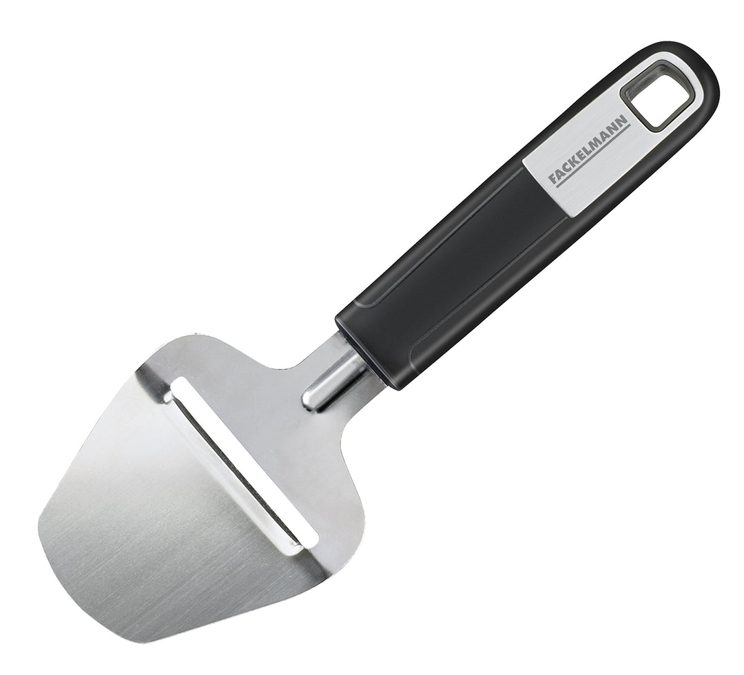 FACKELMANN Hartkäsehobel 21 cm SENSE, hochwertige, scharfe Klinge aus rostfreiem Edelstahl, Käsehobe