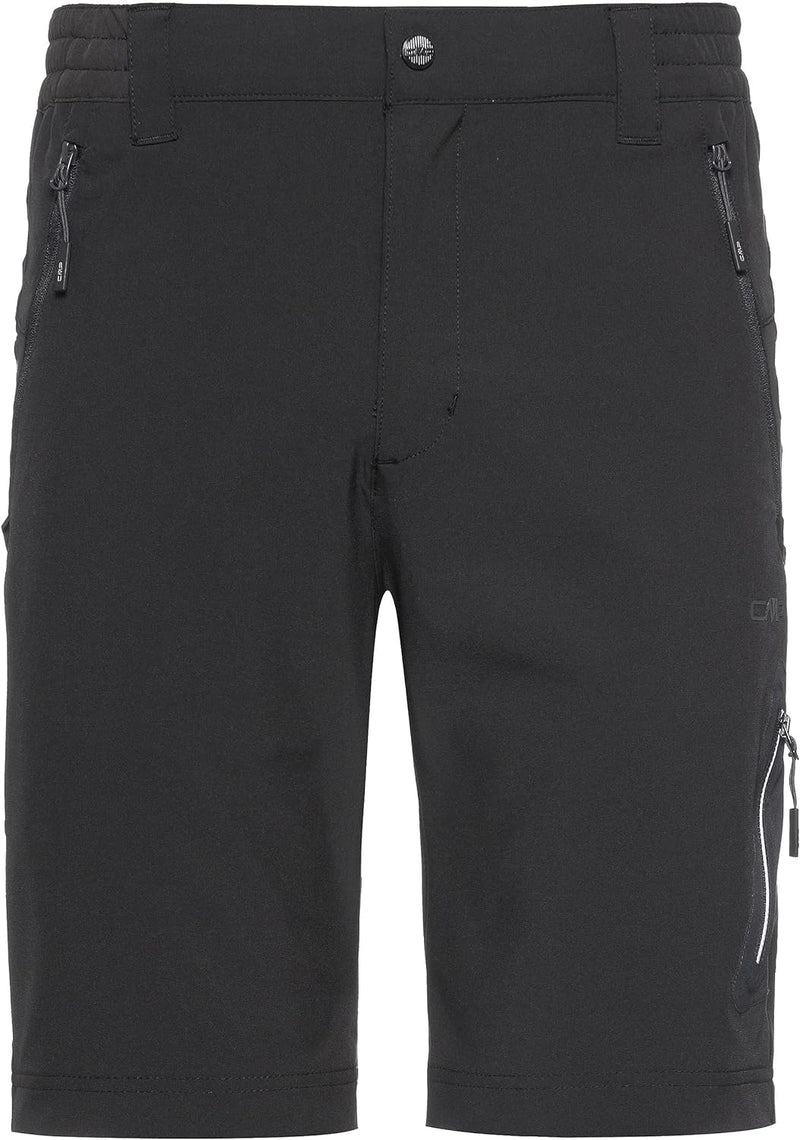 CMP Herren Pants Stretch-Bermudashorts für Herren 46 Schwarz, 46 Schwarz