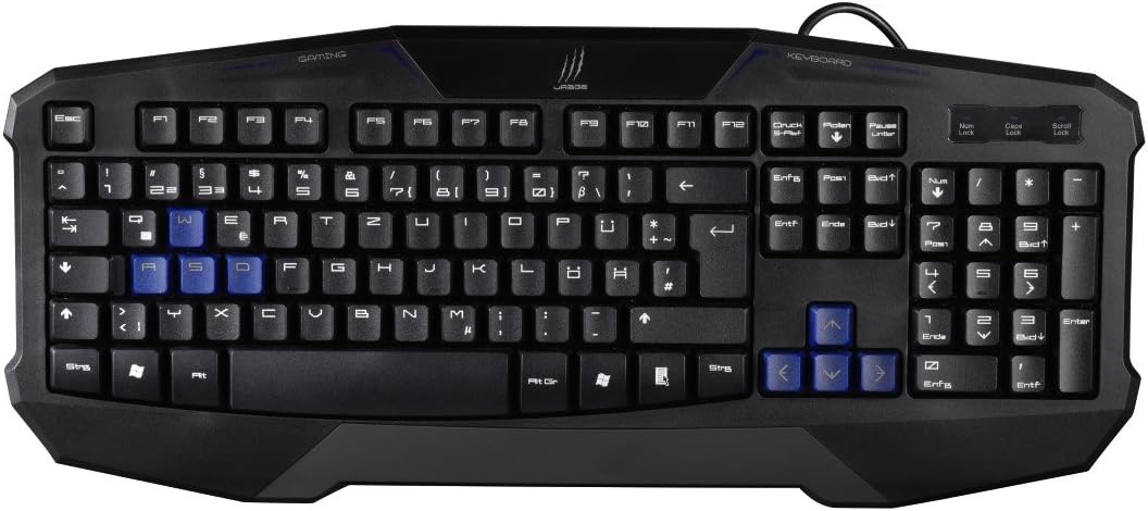 Hama Gaming Starter Tastatur-Maus Set schwarz