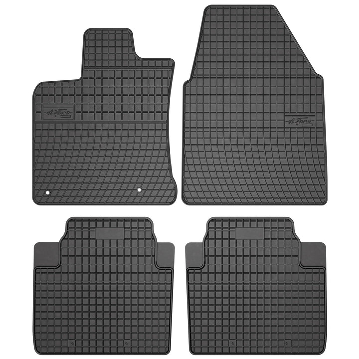 M MOTOS Gummimatten Auto Fussmatte passt für Nissan Qashqai I 2006-2013 Verbessern Sie Ihren Reiseko