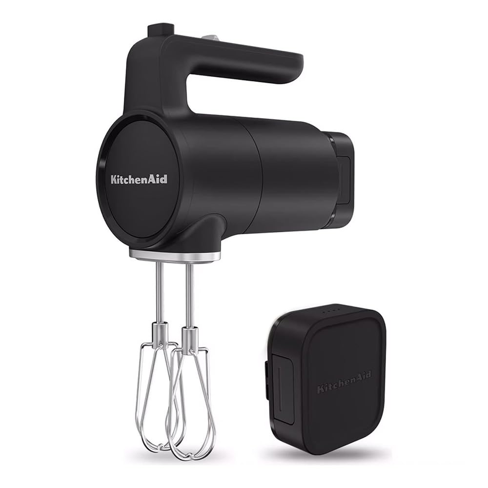 KitchenAid Go 5KHMR762BM Kabelloser Handmixer mit Akku schwarz