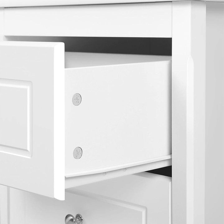 Yaheetech Nachttisch Nachtschrank mit 2 Schubladen Boxspringbett Nachtkommode Beistelltisch Holz Sof