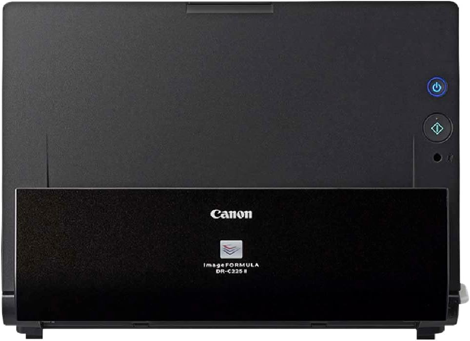 Canon DR-C225 II - imageFORMULA Dokumentenscanner (Duplex, Einzug, Farbe, 600dpi, 25 Seiten/Min, PDF