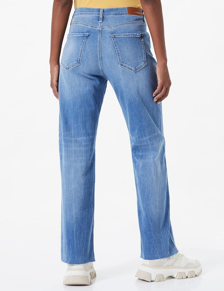 Replay Damen Reyne Jeans 26W / 30L 009 Azul Medio., 26W / 30L 009 Azul Medio.