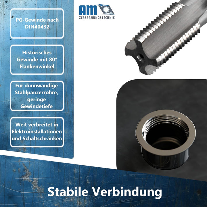 HSS PG Gewindebohrer Panzerrohr Gewindeschneider - PG 29, PG 29