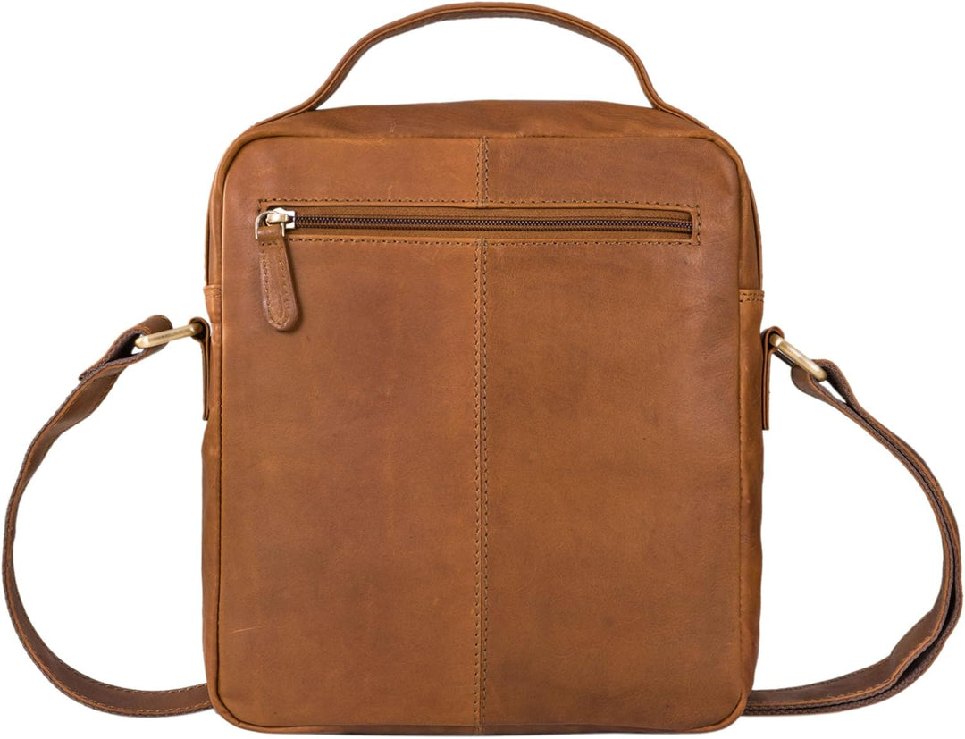 STILORD 'Ivan' Männerhandtasche Leder Messenger Bag Herren Tasche zum Umhängen Echtleder Schultertas