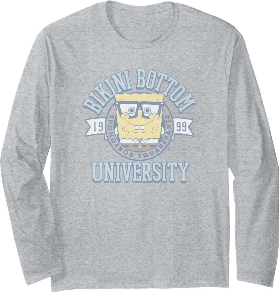SpongeBob SquarePants Bikini Bottom University Langarmshirt
