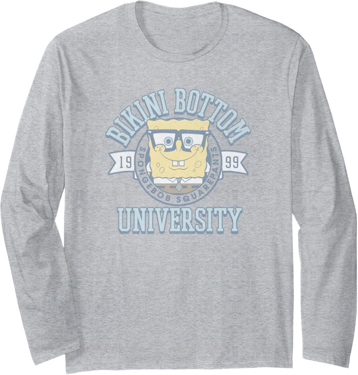 SpongeBob SquarePants Bikini Bottom University Langarmshirt