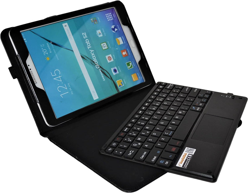 SonnyGoldTech MQ für Galaxy Tab S2 9.7 - Bluetooth Tastatur Tasche mit Touchpad Samsung Galaxy Tab S