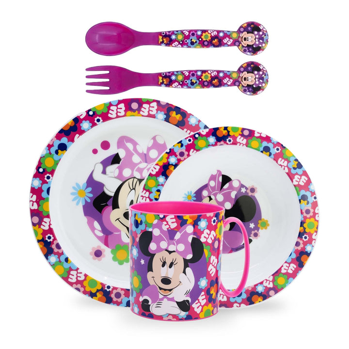 Sorrisini Kindergeschirr set, Wiederverwendbares Babygeschirr Set, Kinder Essgeschirr, Microwaveable