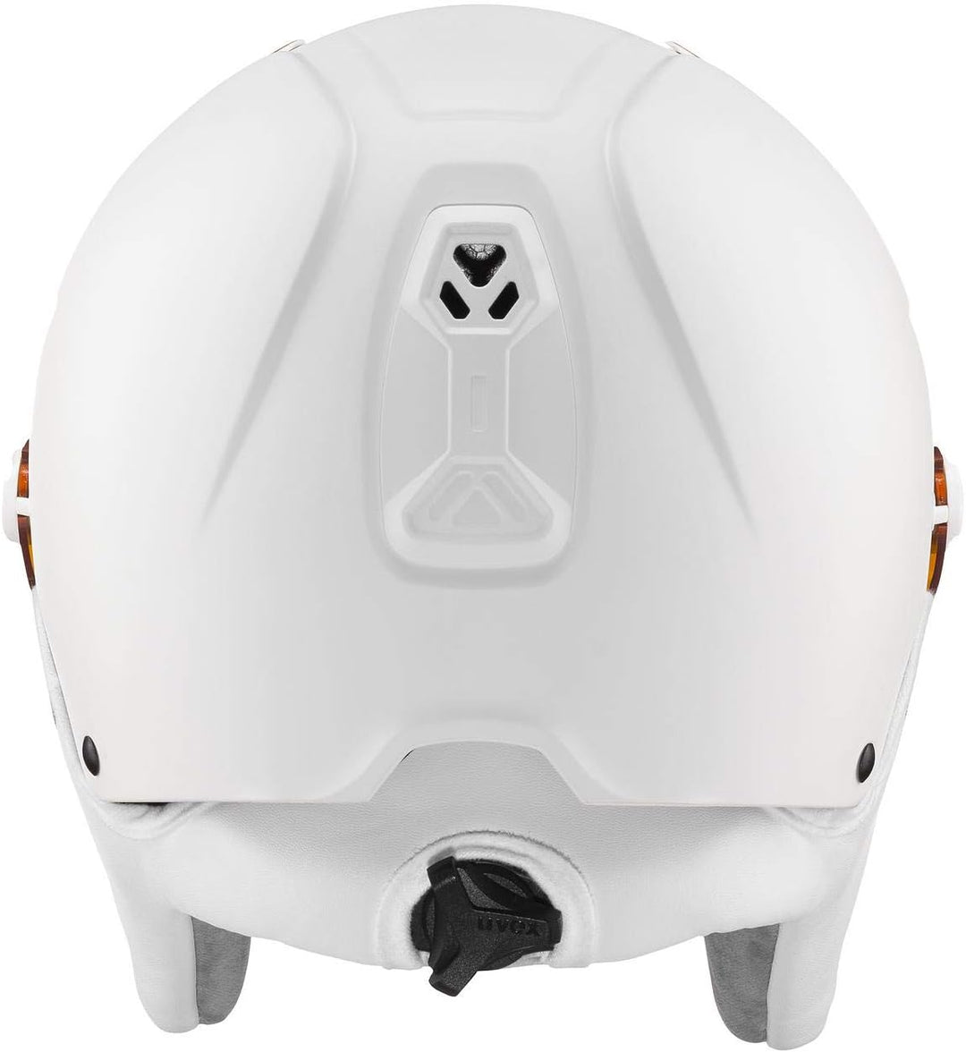 uvex hlmt 600 visor - Skihelm für Damen und Herren - mit Visier - individuelle Grössenanpassung - al