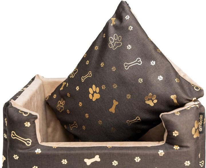 BOUTIQUE ZOO Hunde Autositz | Autositz für Hunde, Katzen, Haustier | Rückbank, Beifahrersitz | Hunde