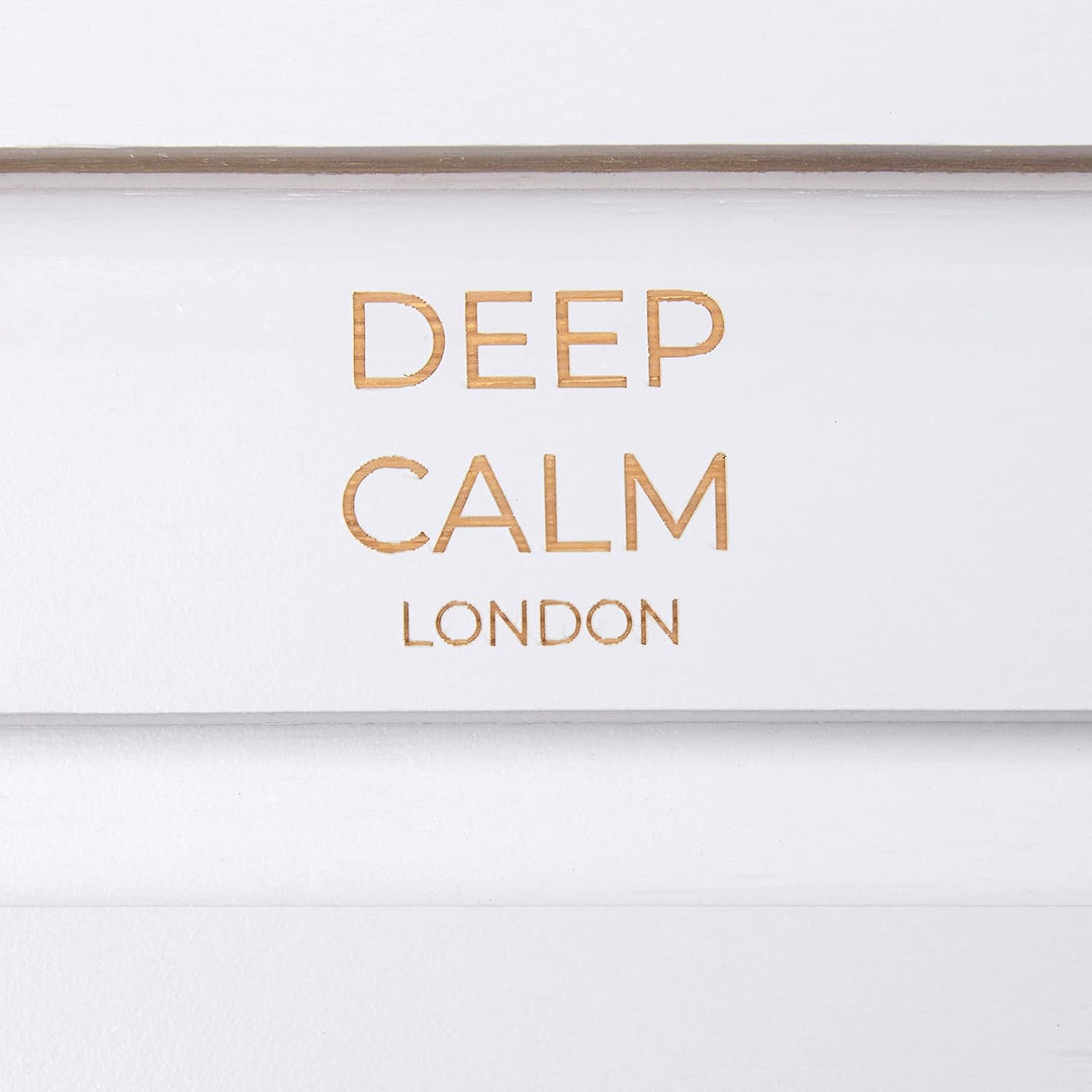 Deep Calm Badewannenablage - Verstellbares Bambus-Badewannenbrett - rutschfeste Badewannenablage Pas
