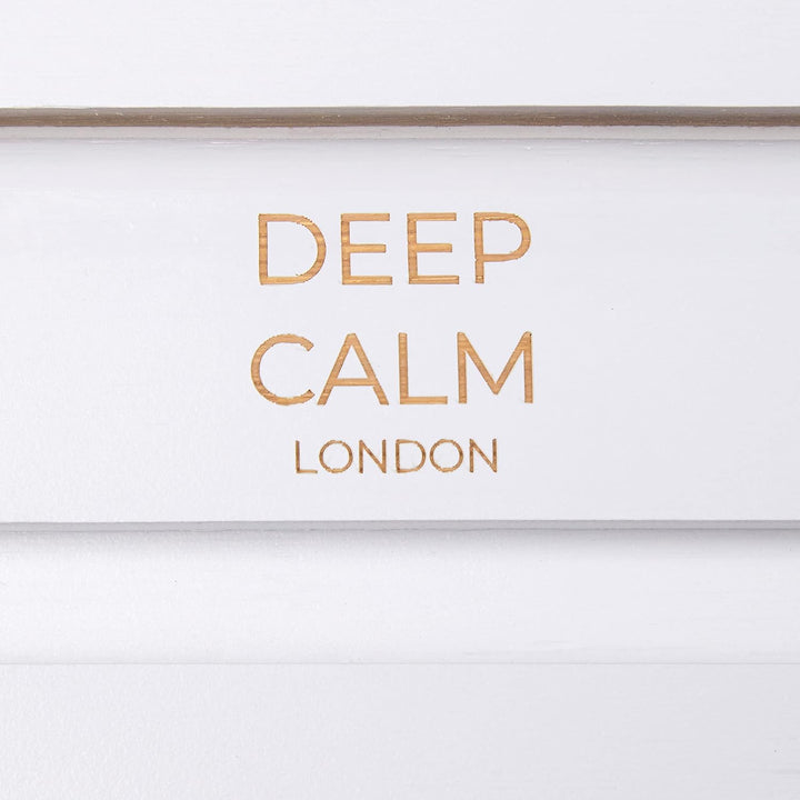 Deep Calm Badewannenablage - Verstellbares Bambus-Badewannenbrett - rutschfeste Badewannenablage Pas