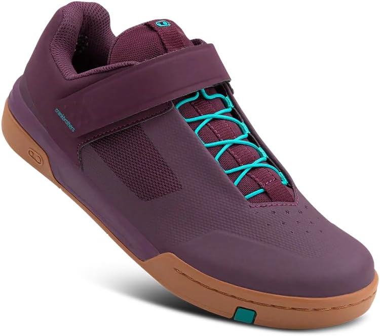 Crank Brothers Unisex Stamp Speed Lace Fahrradschuhe 37 EU Violett Blaugrün, 37 EU Violett Blaugr&#x