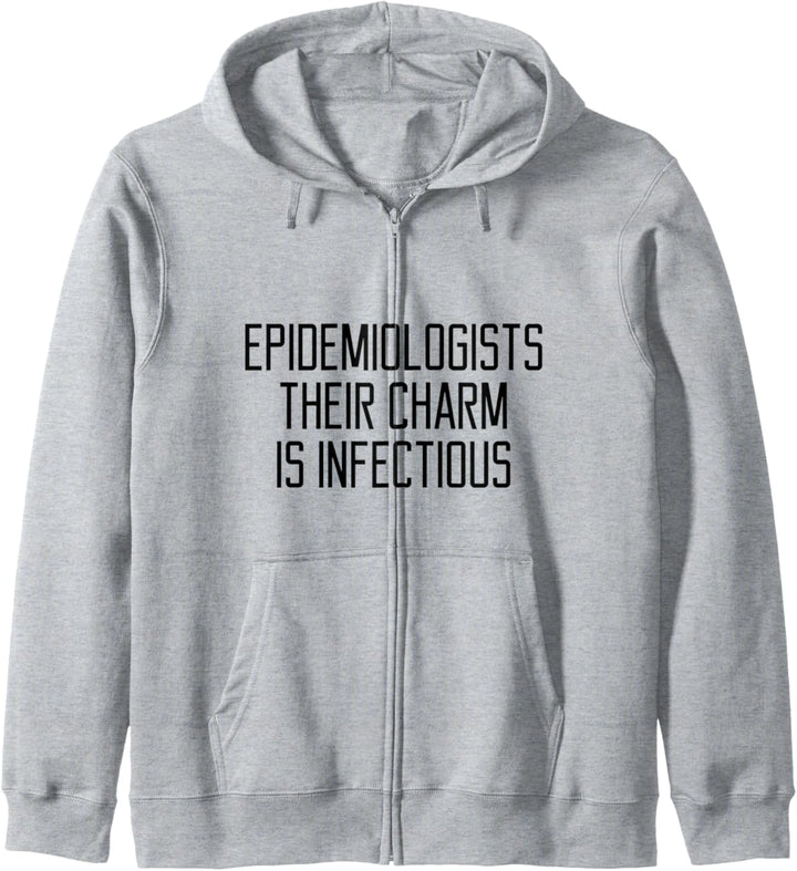 Epidemiologen Ihr Charme ist ein ansteckendes Geschenk für Kapuzenjacke