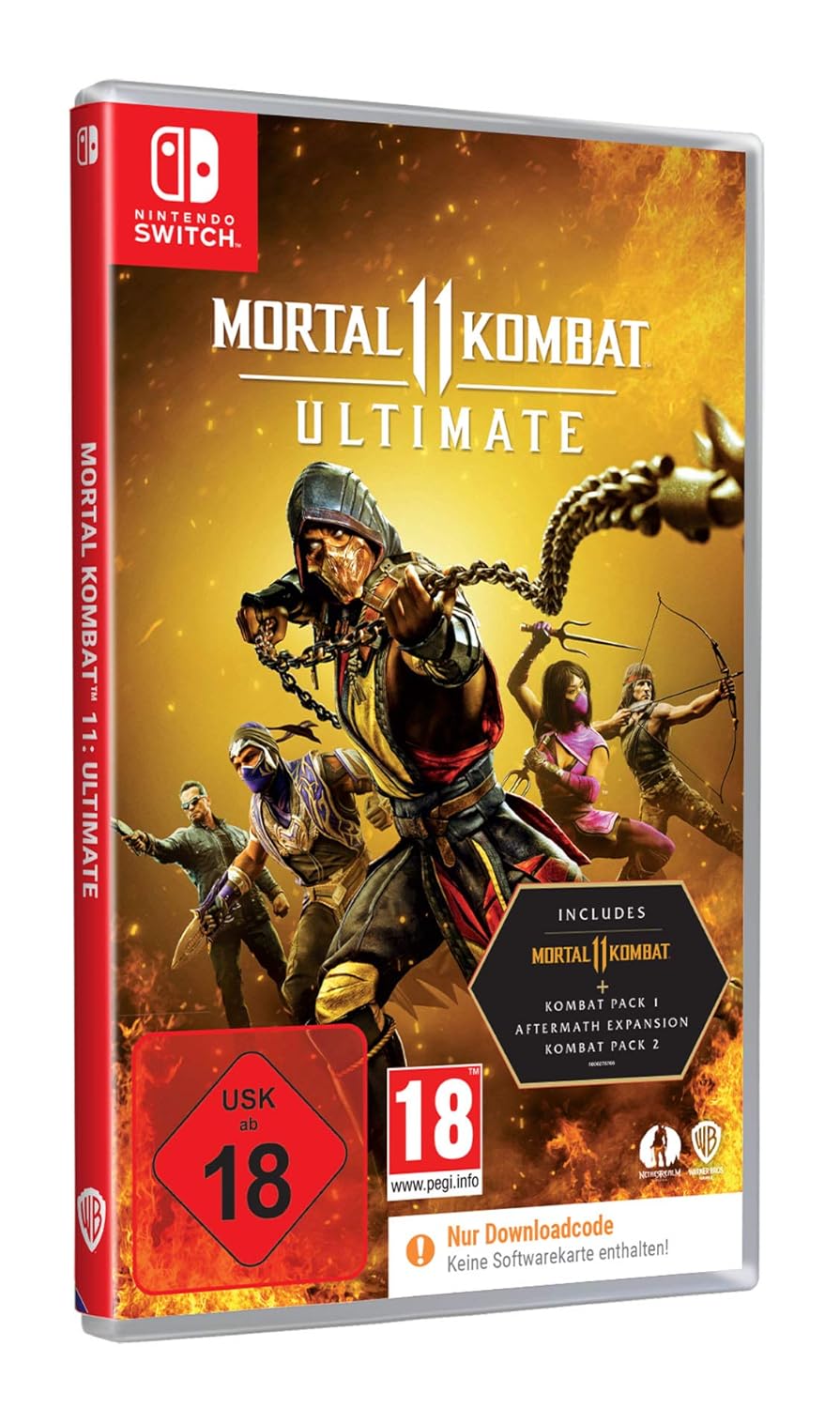Mortal Kombat 11 Ultimate (Code in a Box) (Nintendo Switch) Nintendo Switch Standard, Nintendo Switc