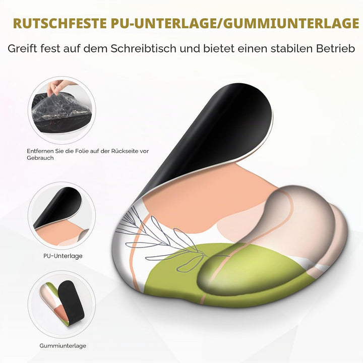 Gaming-Mauspad, grosse Schreibtischunterlage, niedlicher Schreibtischunterlage, 4-in-1-Mauspad, XXL-