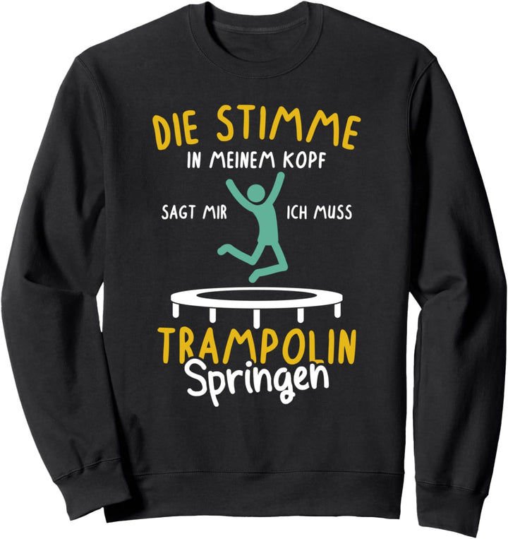 Trampolinspringer Fitness Trampolin Sport Trampolin Sweatshirt