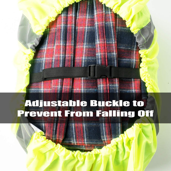 AYKRM Rucksackschutz Schultasche Regenschutz Regencape Rucksackcover Sicherheitsüberzug Reflektorübe