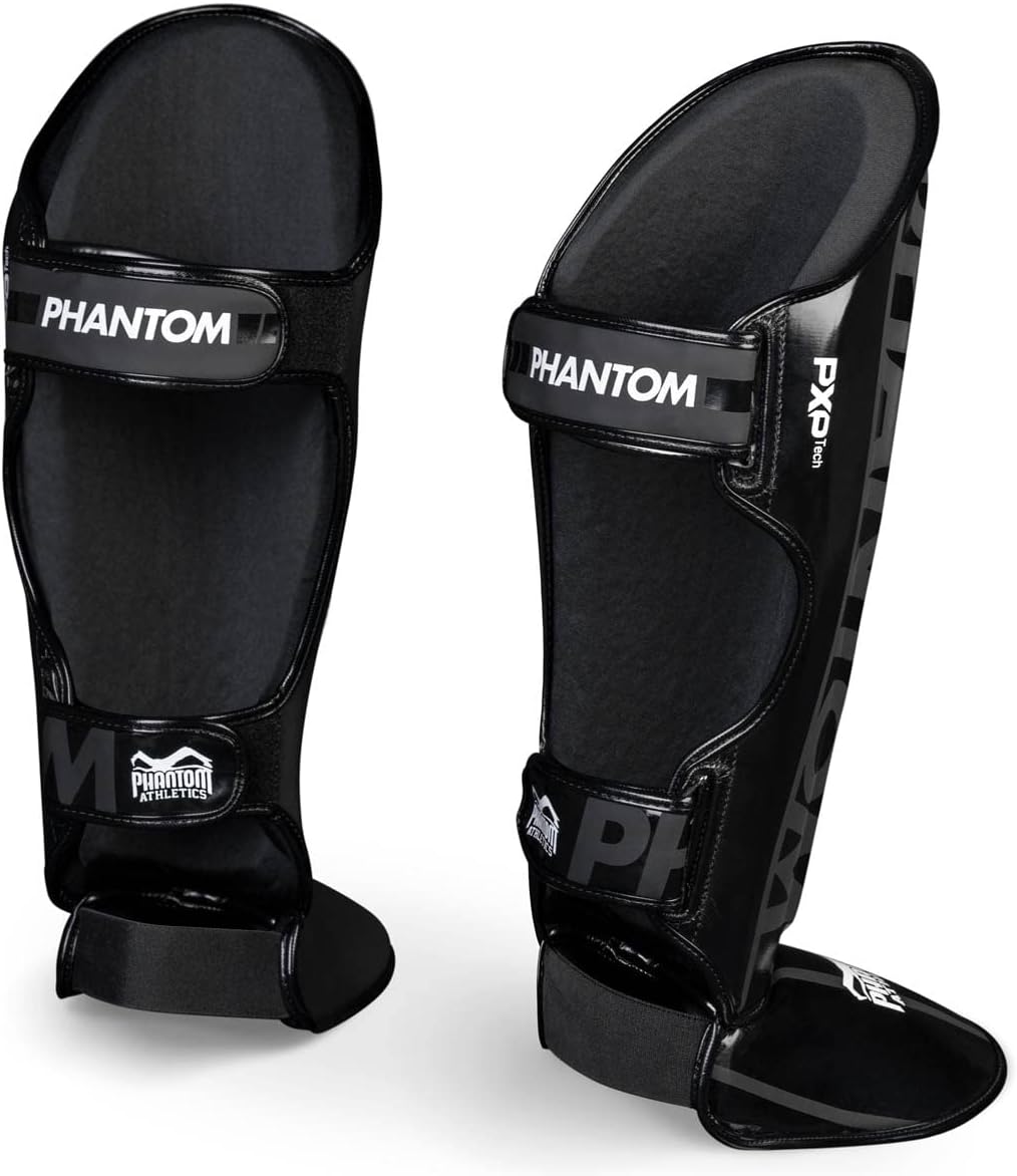 Phantom Schienbeinschoner mit Spannschutz, Kampfsport, MMA, Kickboxen, Muay Thai APEX Striking - Sch