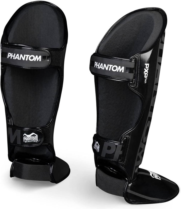 Phantom Schienbeinschoner mit Spannschutz, Kampfsport, MMA, Kickboxen, Muay Thai APEX Striking - Sch